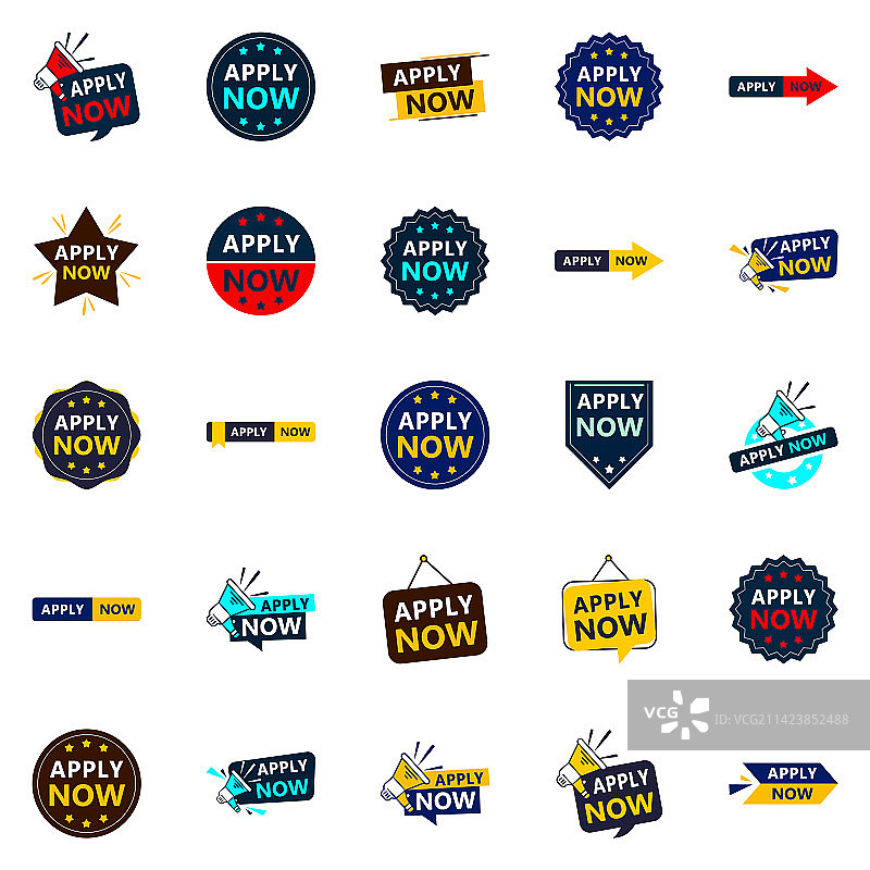 25个引人注目的立即申请banner图片素材