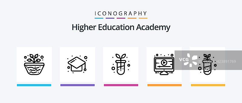 学院系列5学习相关图标图片素材