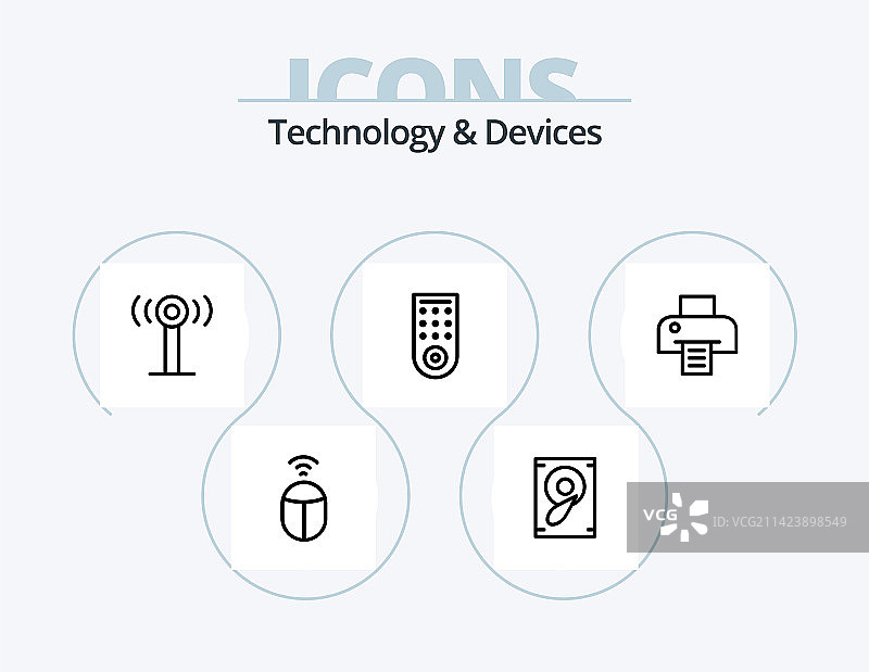 设备线性图标包5图标设计（低音炮）图片素材