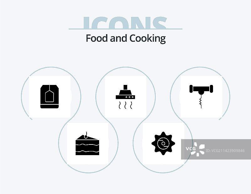 食品字形图标包5图标设计饮品杂货图片素材