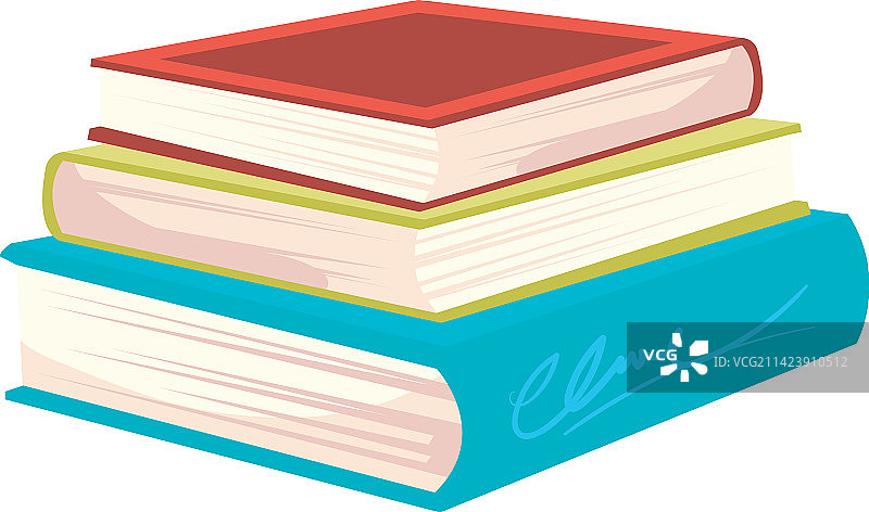堆叠图书设计图片素材