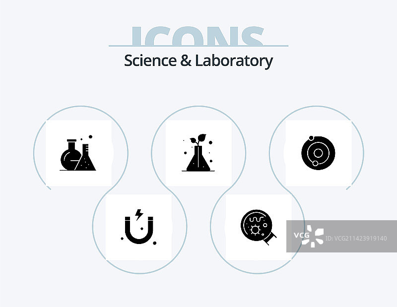 科学字形图标包5图标设计系统图片素材