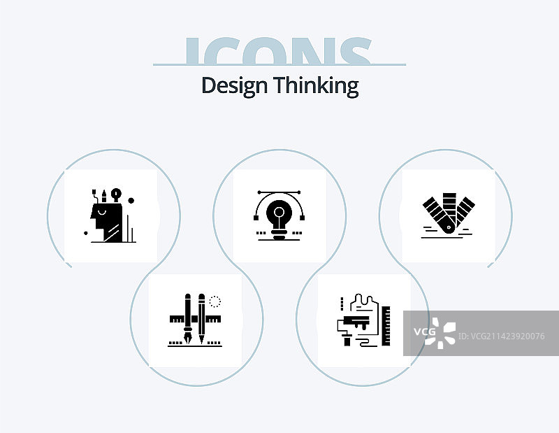 设计思维字形图标包5图标设计图片素材