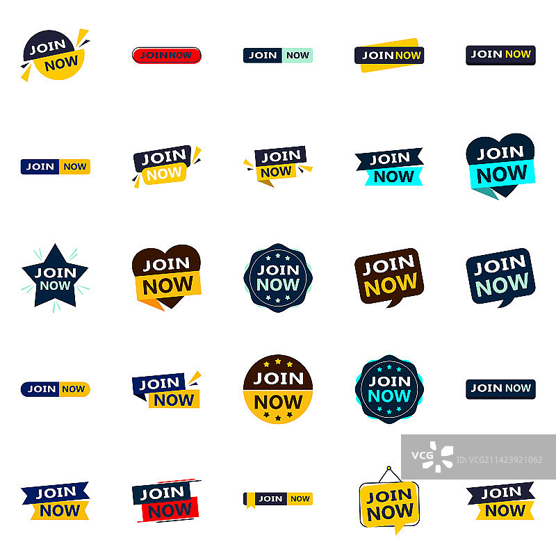 立即加入：25个新鲜排版元素图片素材