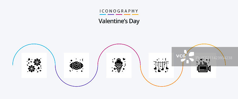 情人节字形图标包（含视频）图片素材