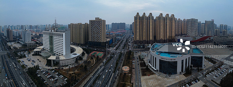 安阳 文化广场 博物馆 中华路 图书馆 万达广场 文峰区 鹏睿国际图片素材