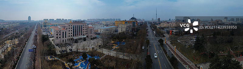 鹤壁 新世纪广场 淇滨区 淇滨大道 九州路图片素材