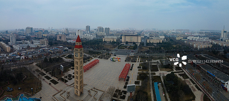 鹤壁 新世纪广场 淇滨区 淇滨大道 九州路图片素材