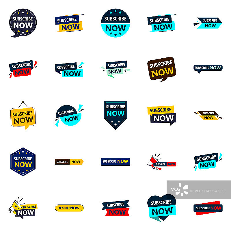 立即订阅以提升您的品牌25图片素材