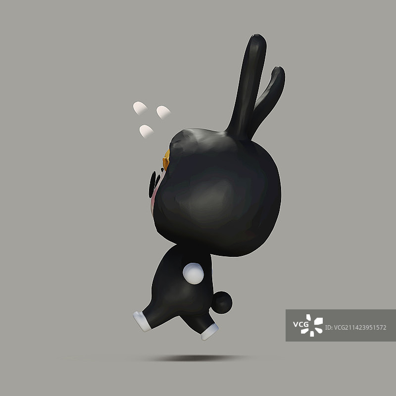 3D兔年新年吉祥物图片素材