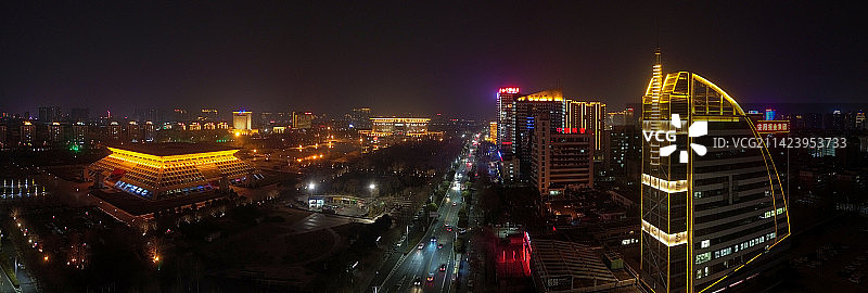 安阳 文化广场 博物馆 中华路 图书馆 万达广场 文峰区 鹏睿国际图片素材