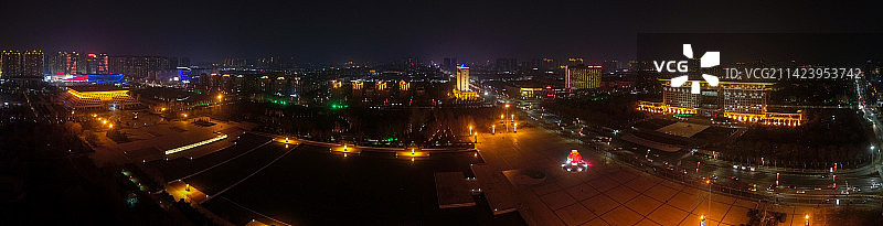 安阳 文化广场 博物馆 中华路 图书馆 万达广场 文峰区 鹏睿国际图片素材