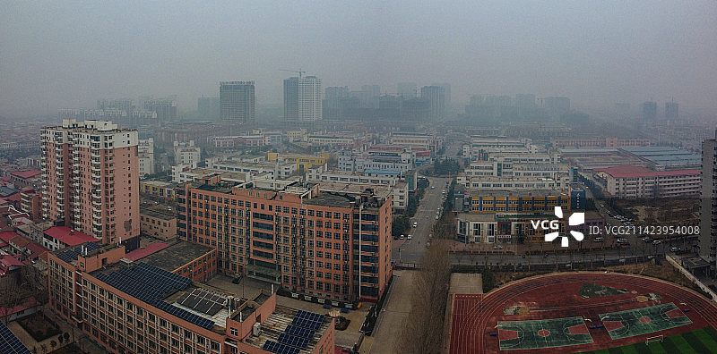 磁县 磁州路 友谊北大街 地标 航拍图片素材