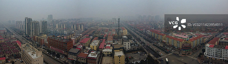 磁县 磁州路 友谊北大街 地标 航拍图片素材