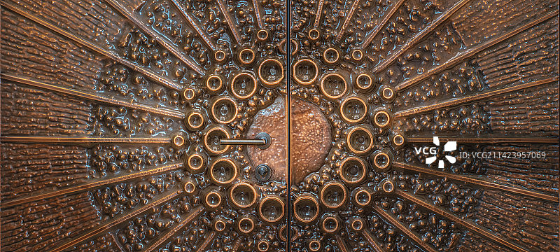 大门特写图片素材