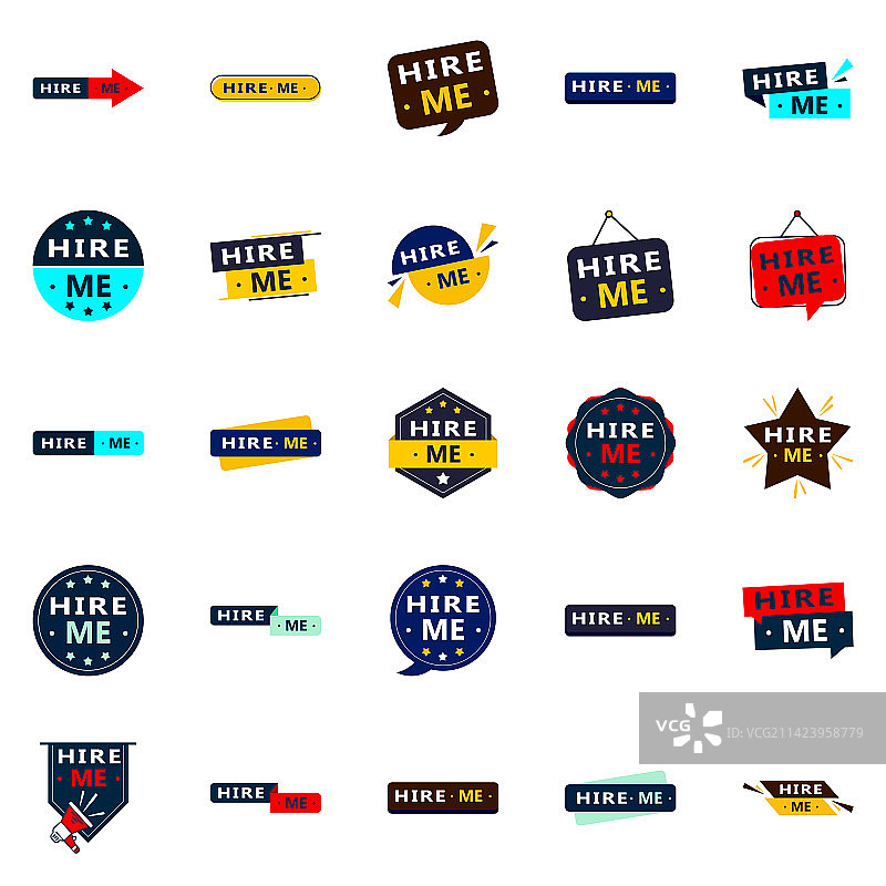 25个专业招聘banner展示图片素材