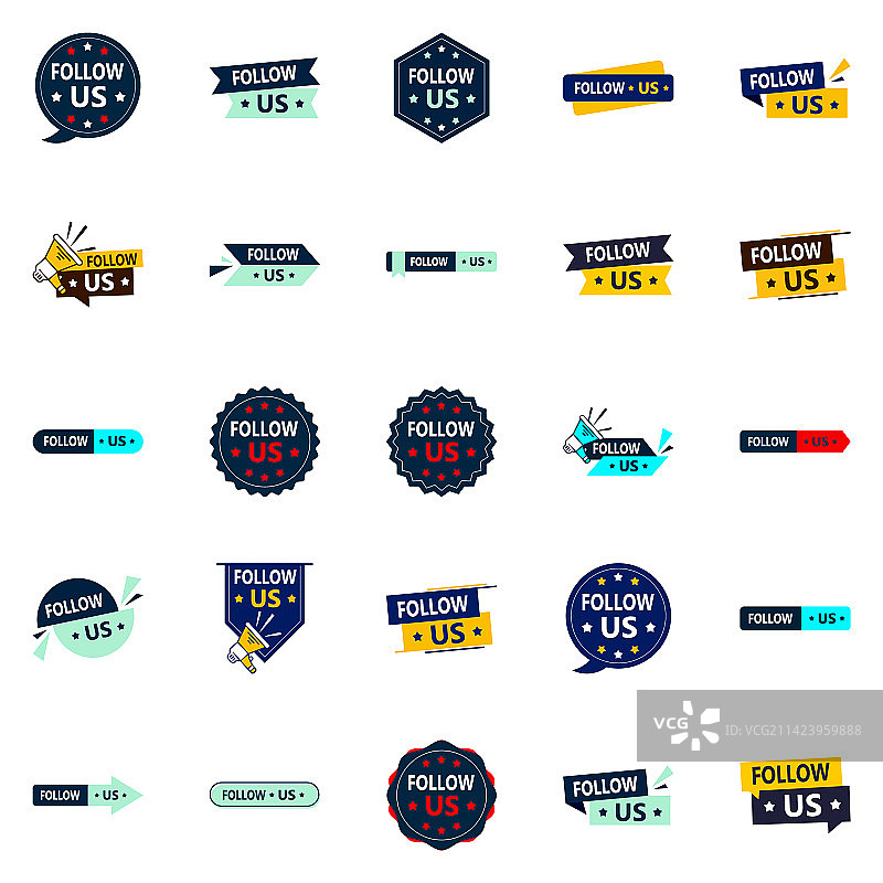 25个吸引人的社交媒体banner图片素材