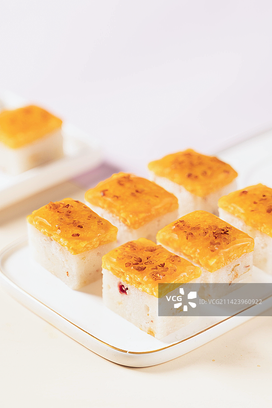 大黄米凉糕图片素材