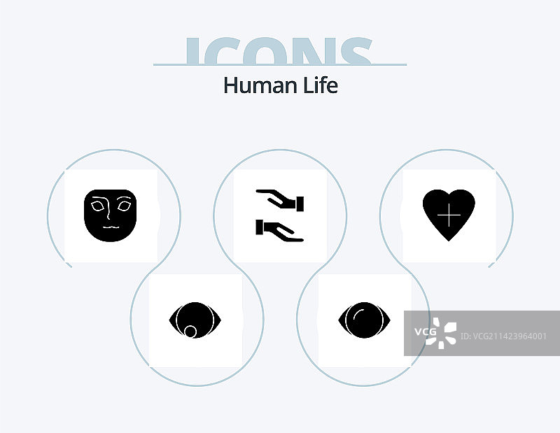 人形符号图标包5图标设计关爱人类图片素材