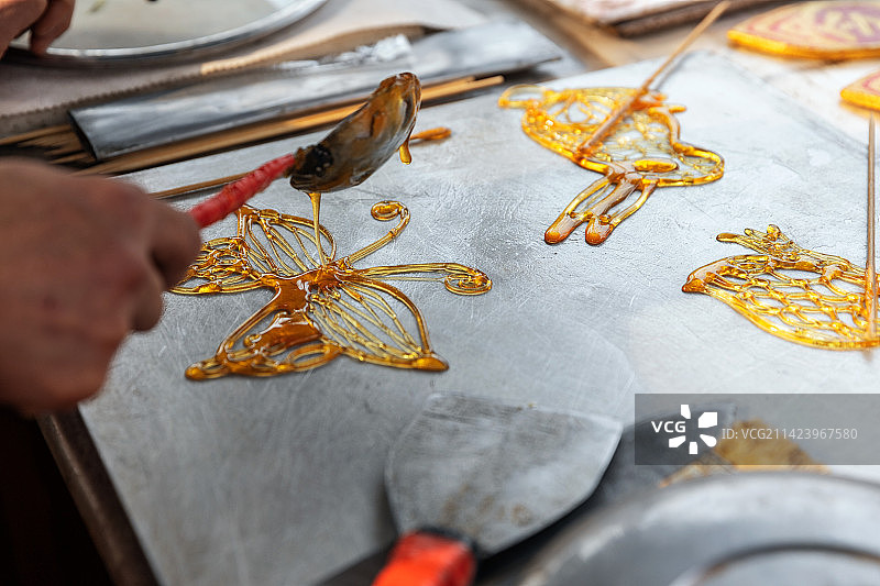 糖画制作图片素材