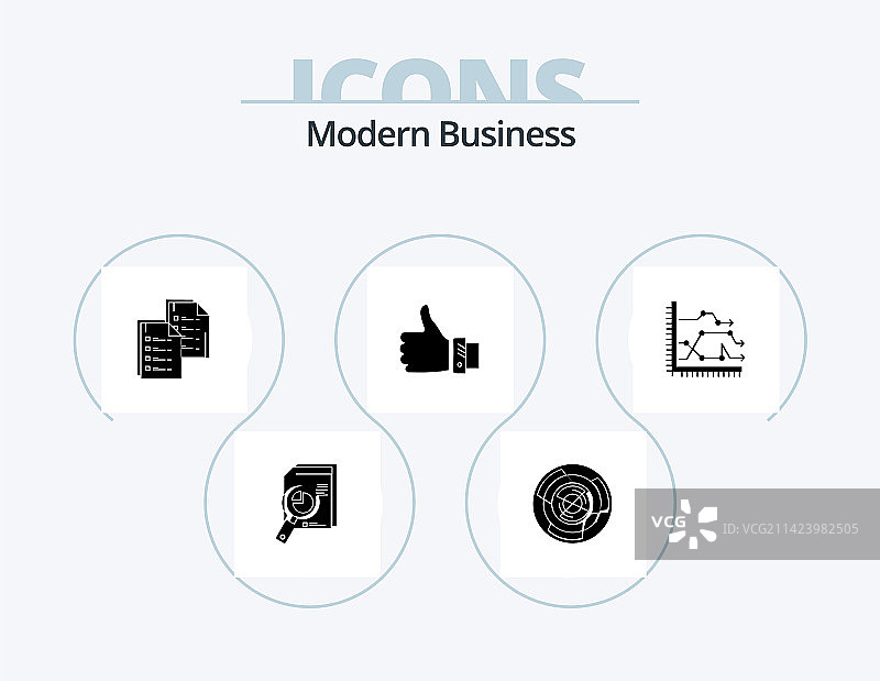 现代商业glyph图标包5图标设计图片素材