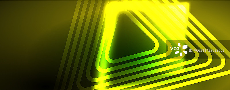 霓虹灯发光的科技线高科技未来图片素材