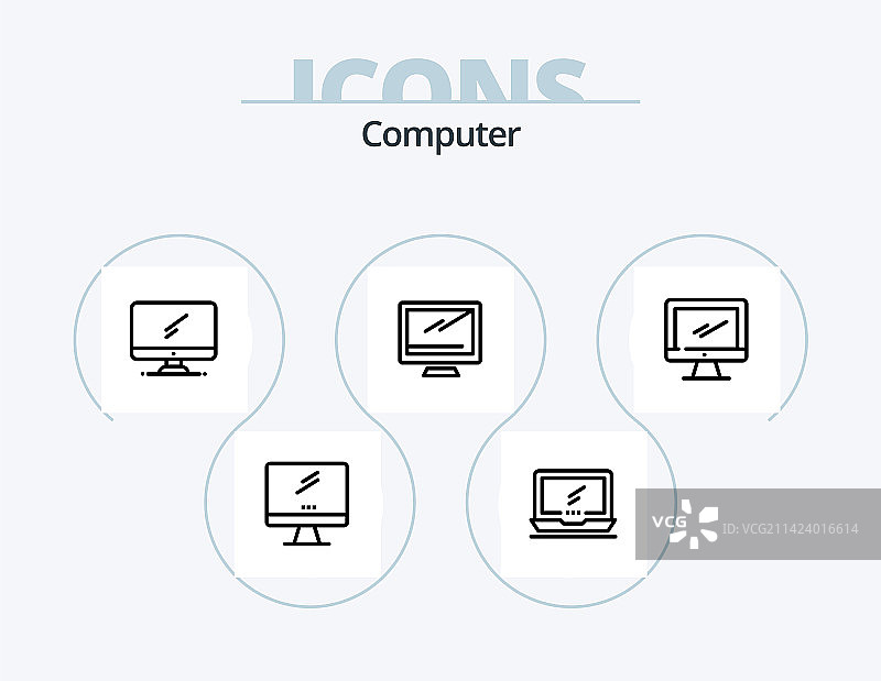 电脑iMac图标合集图片素材