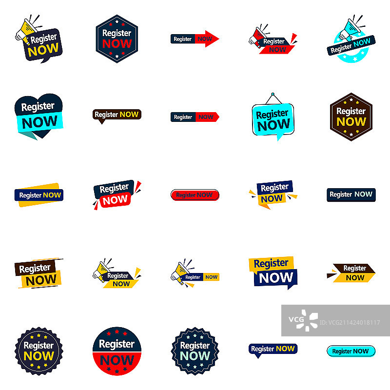 立即注册 现代排版设计图片素材