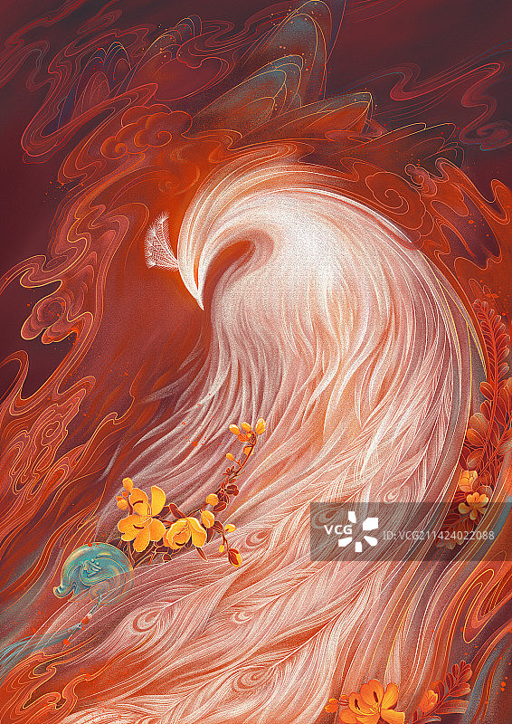 冬月福色映祥瑞图片素材