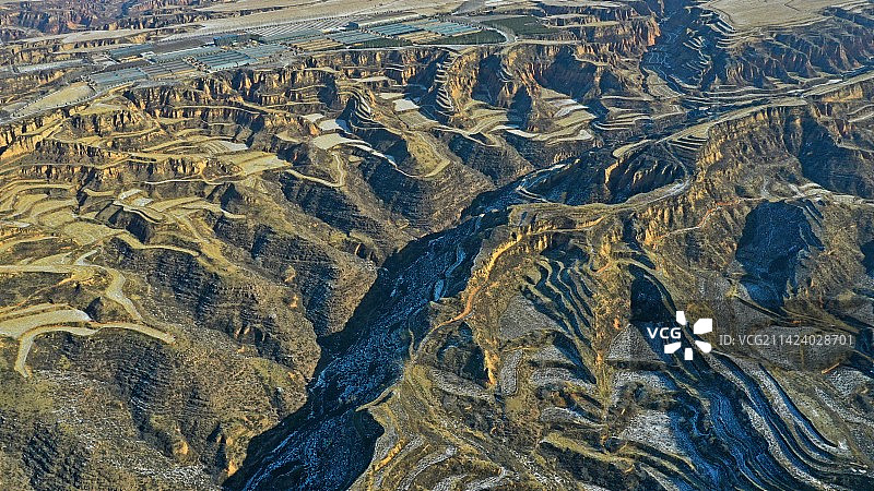 黄土高坡图片素材