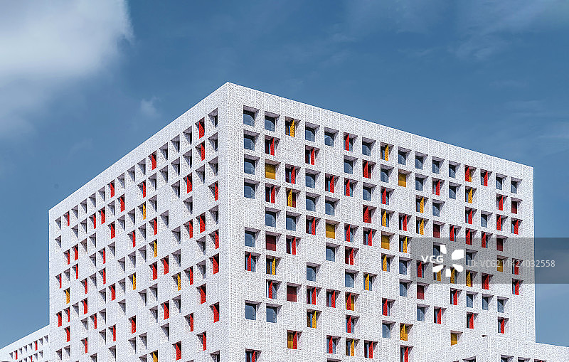 佛山格子楼图片素材