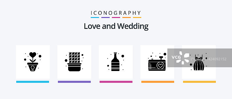 婚礼图标包，包含蕾丝婚纱新娘图片素材