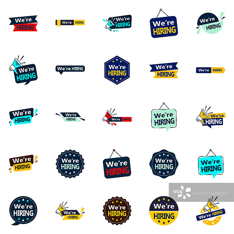 招聘人才：25款独特设计图片素材