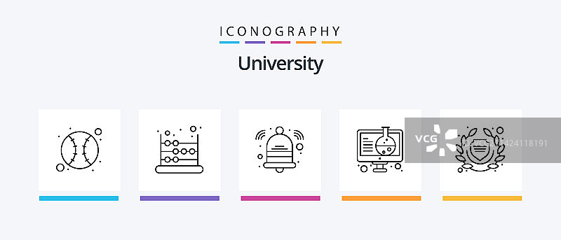 大学第5行图标包包括撰写图片素材