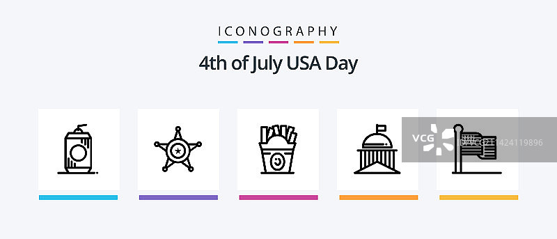 美国发射器雕像图标合集图片素材