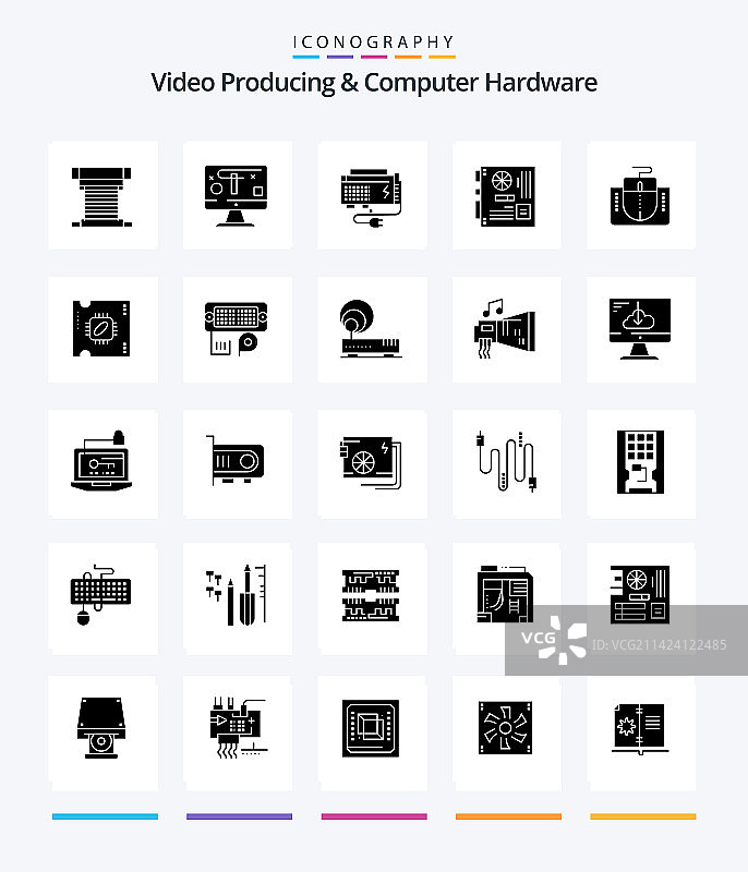 创意视频制作与电脑硬件图片素材