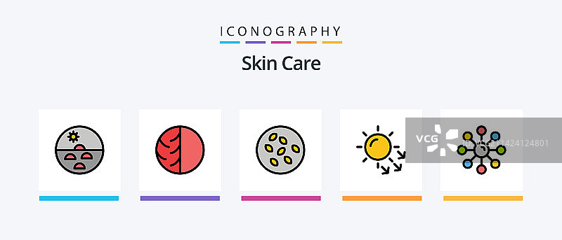 包含海姆斯在内的皮肤线条填充5图标包图片素材