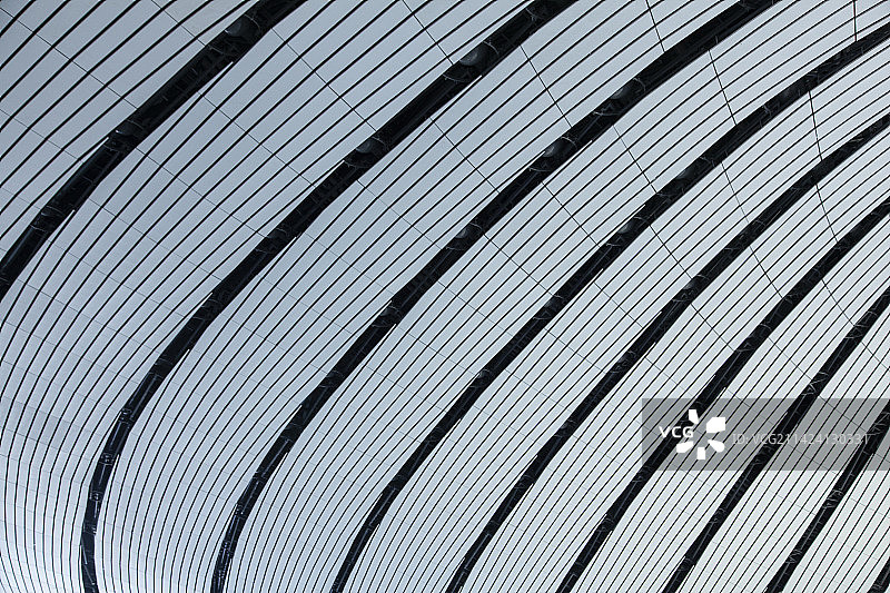 北京大兴国际机场屋顶图片素材