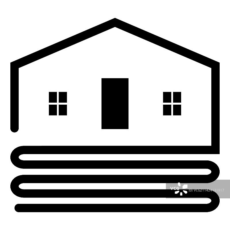 地暖房屋地热能源图片素材