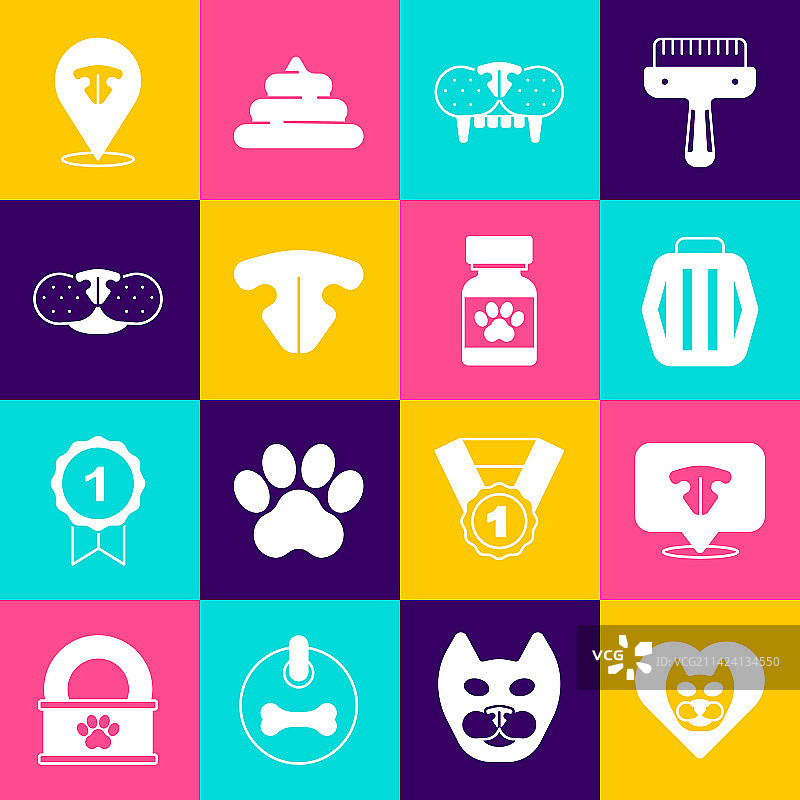 带有猫的爱心、猫鼻子宠物携带箱图片素材