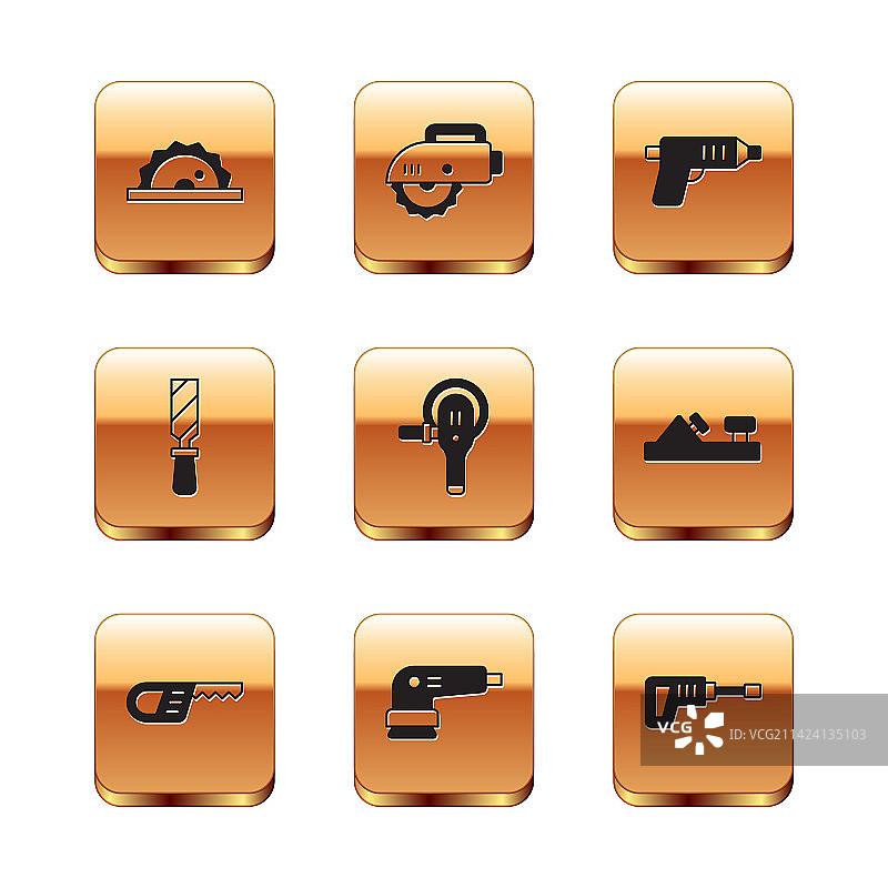 电动圆锯往复式砂光机图片素材