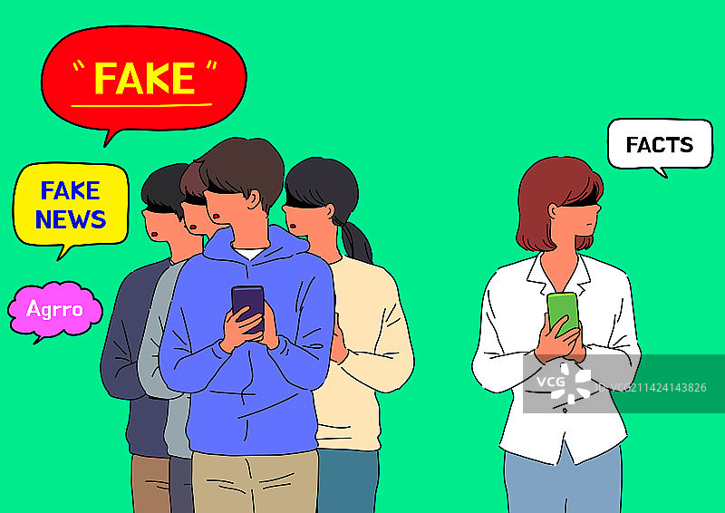 虚假新闻、社会问题、数据与民生图片素材