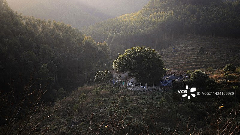 大山深处有人家图片素材