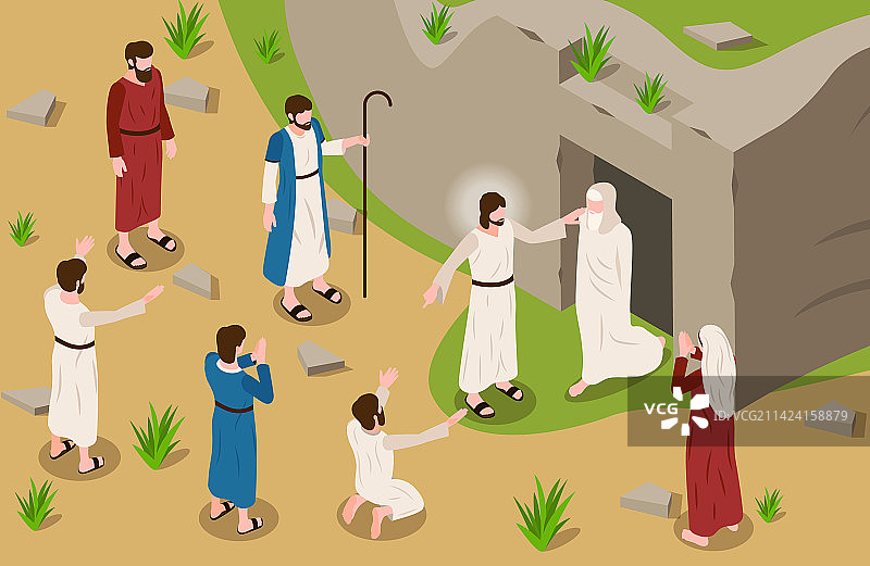 耶稣生平背景图片素材