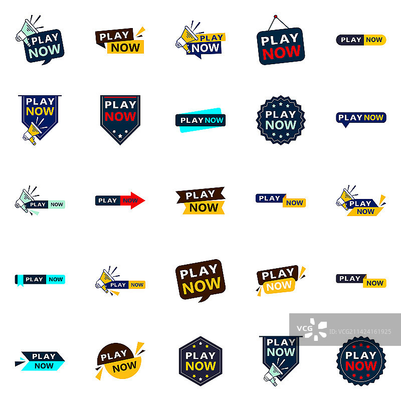 25个游戏吸引顾客图片素材