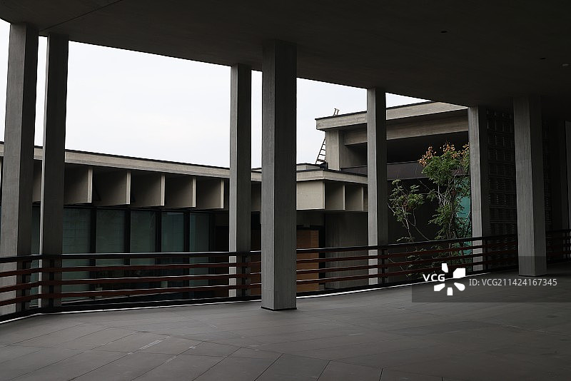 中国浙江杭州国家版本馆文润阁图片素材