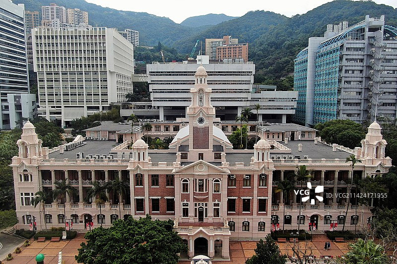 香港大学本部大楼陆佑堂图片素材