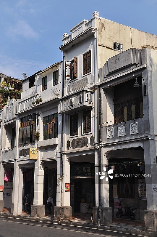 广州恩宁路骑楼图片素材