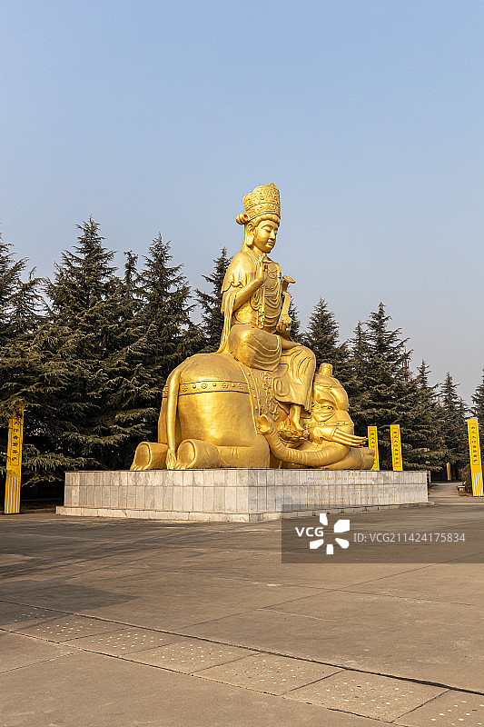 陕西宝鸡法门寺图片素材