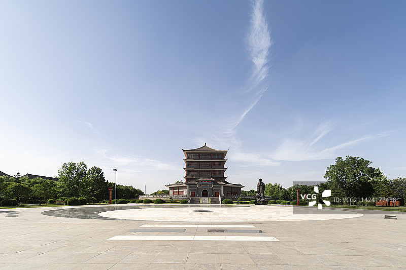 河南温县陈家沟太极拳博物馆景观图片素材